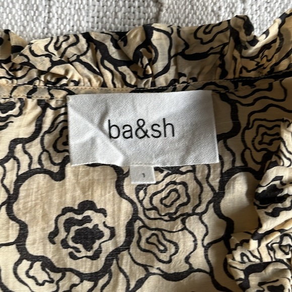 BA&SH short floral Dress GRAZIE Sz S - Picture 7 of 12